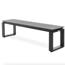 Садовая скамейка (на кладбище) Di Volio Pisa 160см серый