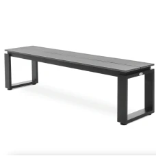 Садовая скамейка (на кладбище) Di Volio Pisa 160см серый