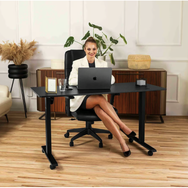 Компьютерный стол с регулируемой высотой Di Volio Biago черный