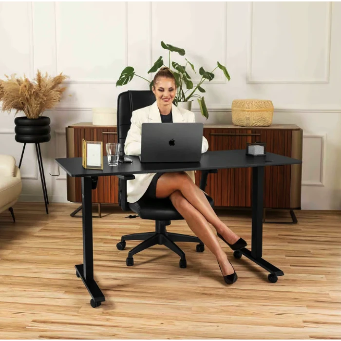 Комп'ютерний стіл з регульованою висотою Di Volio Biago чорний