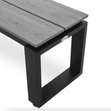 Садовая скамейка (на кладбище) Di Volio Pisa 160см серый