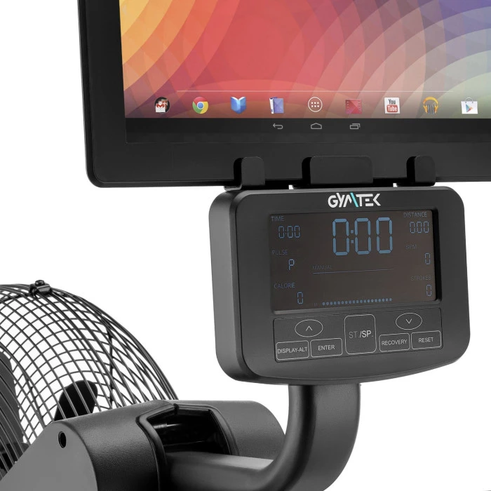 Гребний тренажер Gymtek XR2000 електромагнітний з аеродинамічним навантаженням