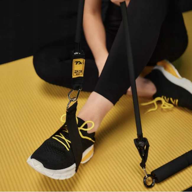 Палка гимнастическая с эспандерами Trex Sport TX-023TS 14-74кг