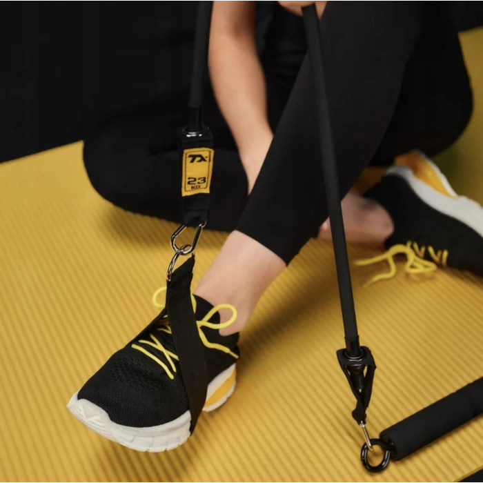 Палка гимнастическая с эспандерами Trex Sport TX-023TS 14-74кг