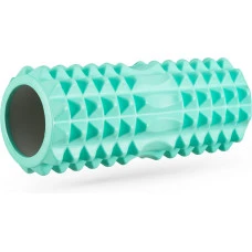 Масажний ролик Gymtek для йоги та фітнесу EVA 33*11см м'ятний