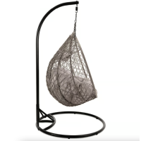 Підвісне крісло-кокон Di Volio Foggio двомісне сірий