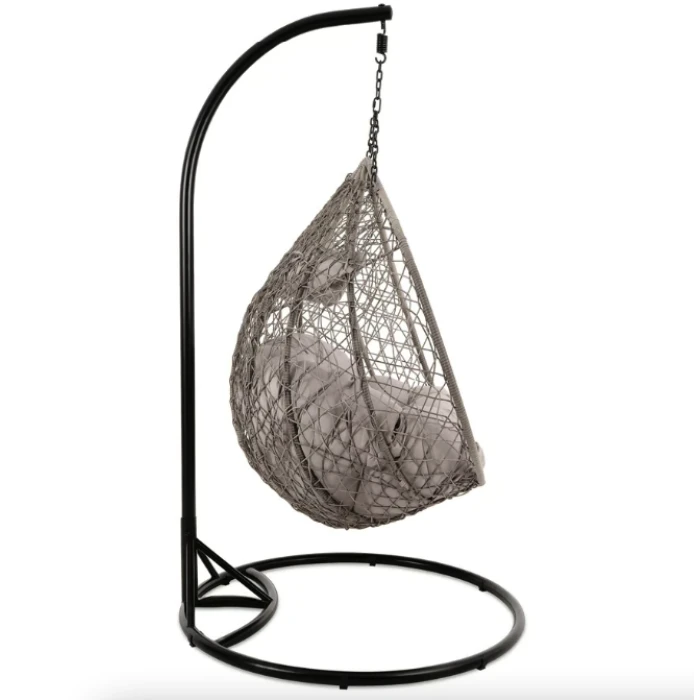 Подвесное кресло-кокон Di Volio Foggio двухместное серый