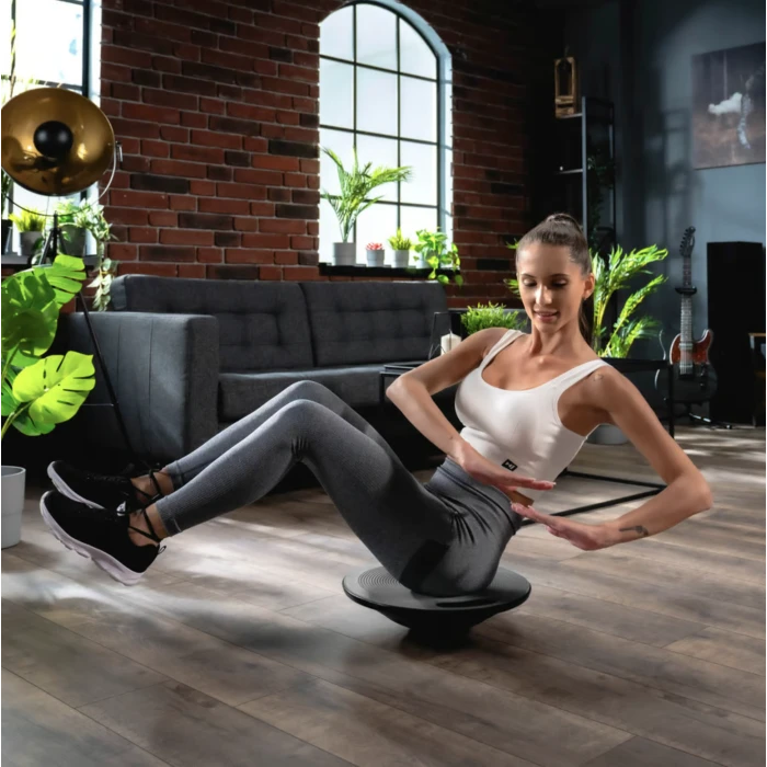 Диск балансувальний Hop-Sport 40см сірий