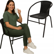 Садовое кресло Jumi Bistro New черный