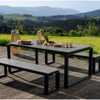 Садовая скамейка (на кладбище) Di Volio Pisa 160см серый