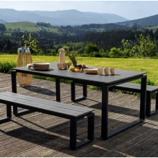 Садовая скамейка (на кладбище) Di Volio Pisa 160см серый