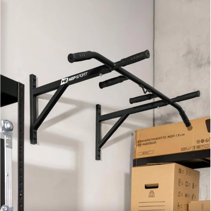 Турник настенный Hop-Sport HS-2004K с перчатками