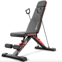 Набір Elitum Titan гантелі 2х26кг з лавою Hop-Sport HS-2080 HB