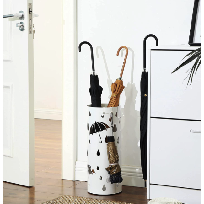 Подставка для зонтов Leobert Sakura круглая форма белый