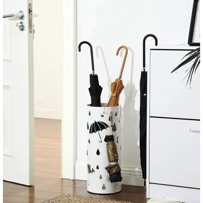 Подставка для зонтов Leobert Sakura круглая форма белый