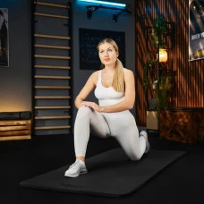 Коврик для йоги Trex Sport TX-029NGM NBR 2см 190х80 черный