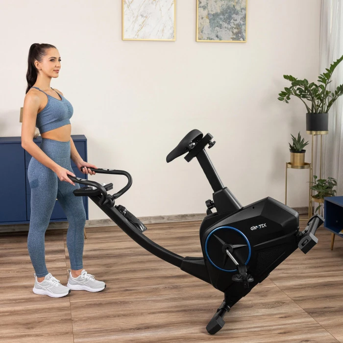 Велотренажер Gymtek XB4000 iConsole+ электромагнитный синий