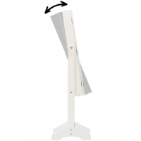 Підлогове дзеркало-шафа Chomik VICTORIA білий