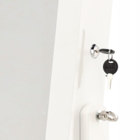 Підлогове дзеркало-шафа Chomik VICTORIA білий