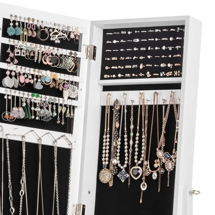 Підлогове дзеркало-шафа Chomik VICTORIA білий