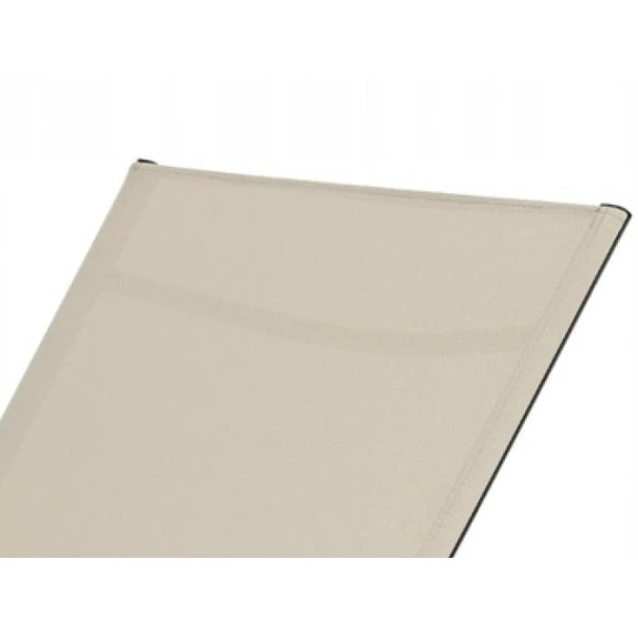 Садовый лежак Chomik GARDEN LINE SOUL с колесами бежевый