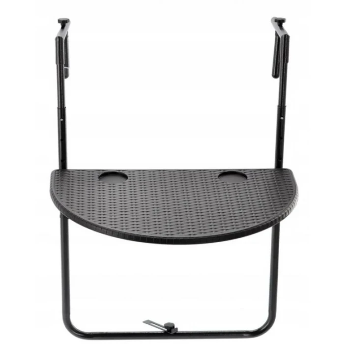 Подвесной столик Chomik GARDEN LINE MONO балконный черный