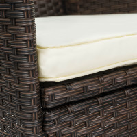 Садові меблі Di Volio VERONA 6+1 коричнева