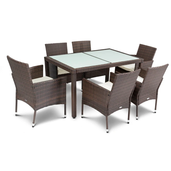 Садовая мебель Di Volio VERONA 6+1 коричневая