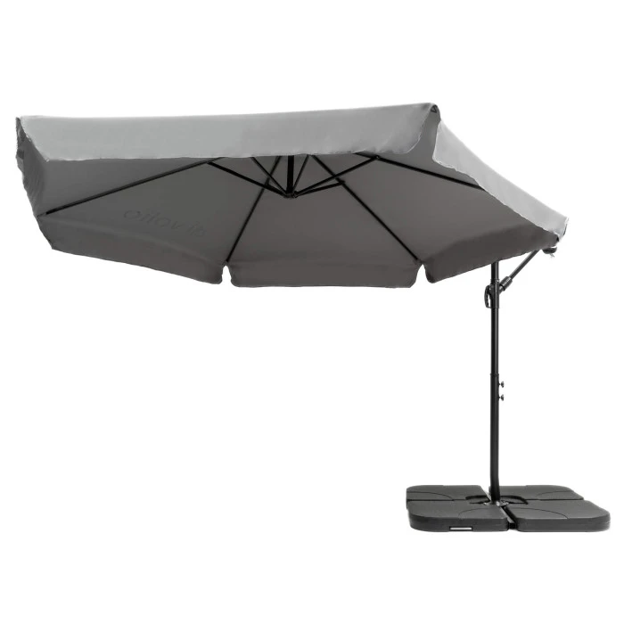 Зонтик садовый Di Volio EMPOLI 350см серый Основа садового зонтика
