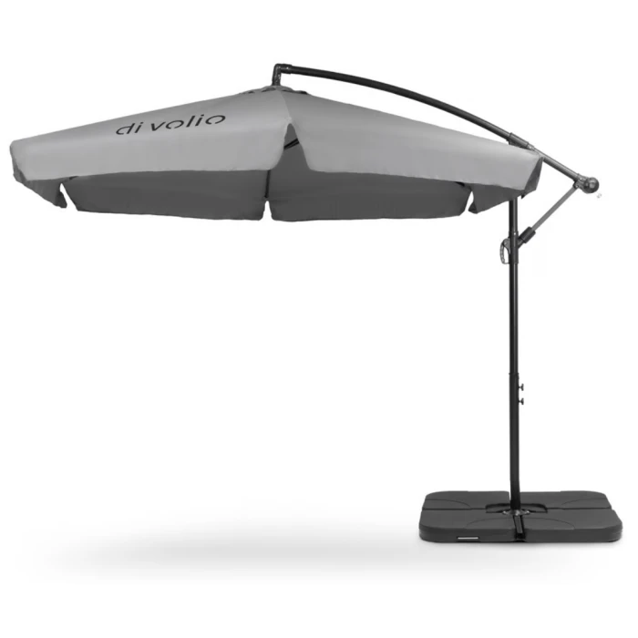 Зонтик садовый Di Volio EMPOLI 350см серый Основа садового зонтика