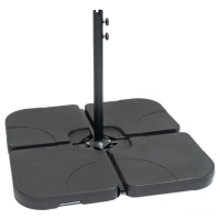 Парасолька садова Di Volio EMPOLI 350см сіра+ Основа садової парасольки