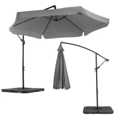 Зонтик садовый Di Volio EMPOLI 350см серый Основа садового зонтика