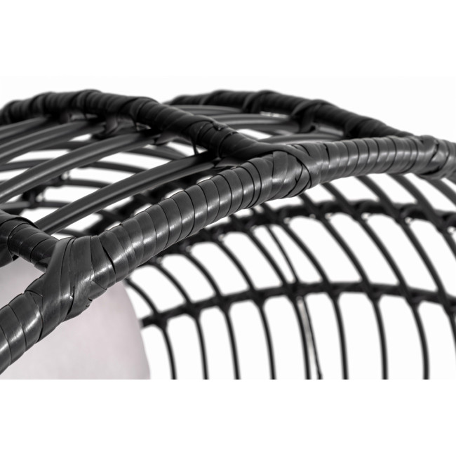 Садовое кресло Di Volio Arancia черно-серый