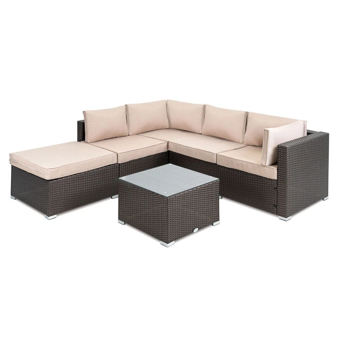 Набор садовой мебели Di Volio Imperia Коричневый/Бежевый