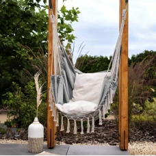 Бразильское кресло - гамак Di Volio Fira серый