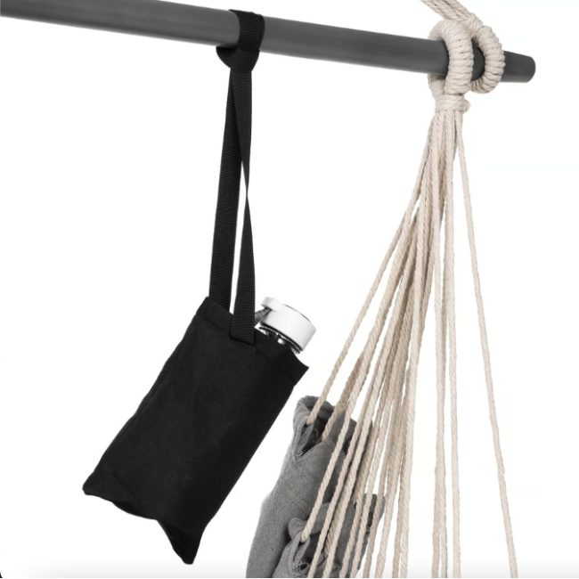 Бразильське крісло - гамак Di Volio Fira сірий