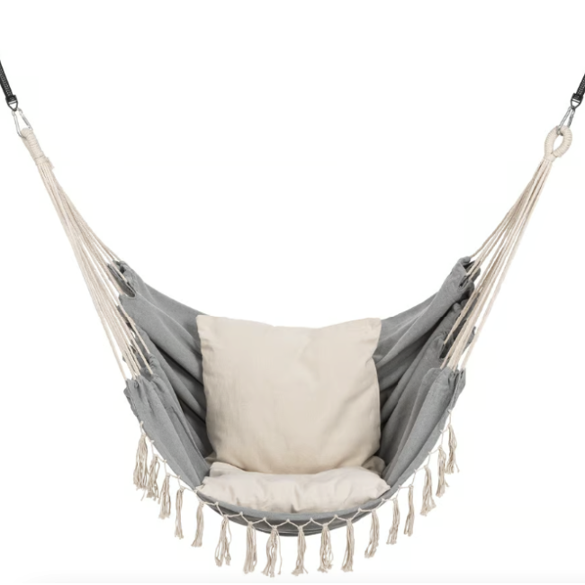 Бразильське крісло - гамак Di Volio Fira сірий