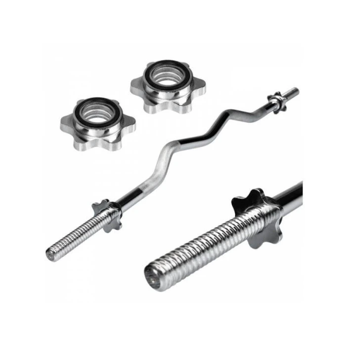 Набор Elitum Titan 68кг со скамьей HS-1080, штангой и гантелями.