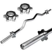 Набір Elitum Titan 66кг зі штангою та гантелями