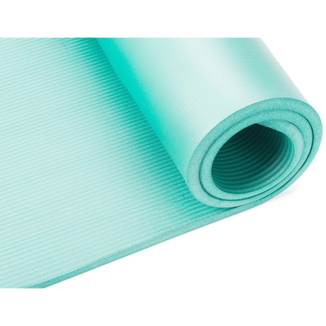 Коврик (мат) для фитнеса и йоги Gymtek NBR 1,5см салатовый