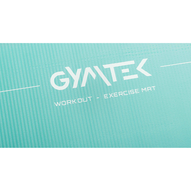 Коврик (мат) для фитнеса и йоги Gymtek NBR 1,5см салатовый