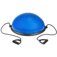Балансувальна півсфера Gymtek Bosu 58см з еспандерами + насос