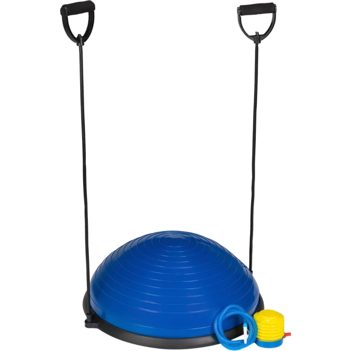 Балансировочная полусфера Gymtek Bosu 58см с эспандерами + насос