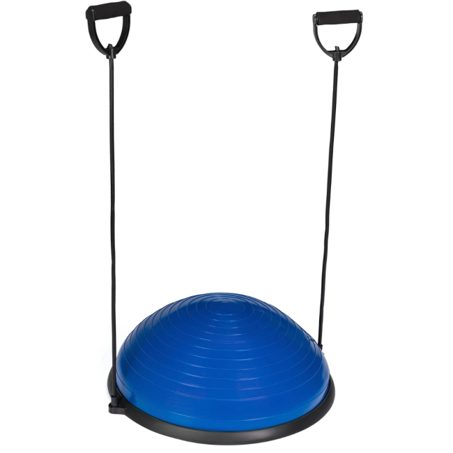 Балансировочная полусфера Gymtek Bosu 58см с эспандерами + насос