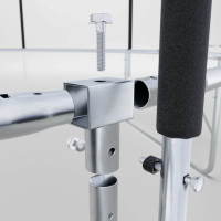 Батут Hop-Sport 10ft (305см) зелений з внутрішньою сіткою