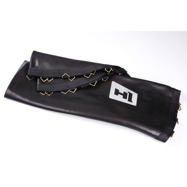 Батут Hop-Sport 10ft (305см) синий с наружной сеткой