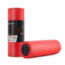 Массажный ролик (валик, роллер) Hop-Sport EPE 45см красный