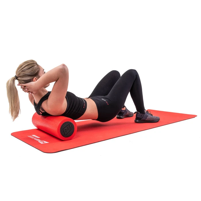 Массажный ролик (валик, роллер) Hop-Sport EPE 45см красный