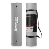 Коврик с отверстиями Hop-Sport TPE 0,8см HS-T008GM серый