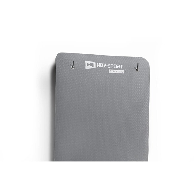Коврик с отверстиями Hop-Sport TPE 0,8см HS-T008GM серый